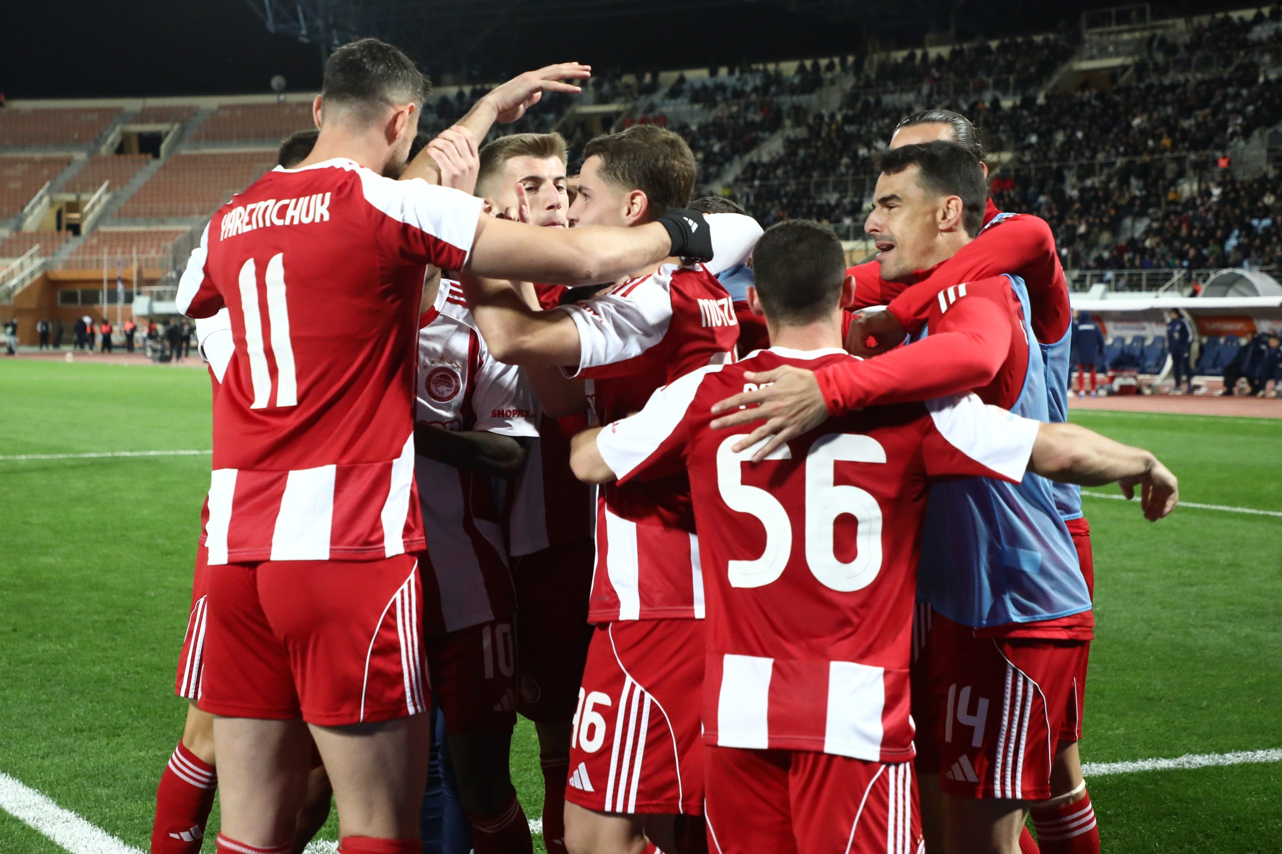 &Omicron;&lambda;&upsilon;&mu;&pi;&iota;&alpha;&kappa;ό&sigmaf;: Έ&phi;&tau;&alpha;&sigma;&epsilon; &tau;&omicron;&upsilon;&sigmaf; 338 &tau;ί&tau;&lambda;&omicron;&upsilon;&sigmaf; &sigma;&tau;&alpha; &omicron;&mu;&alpha;&delta;&iota;&kappa;ά &alpha;&theta;&lambda;ή&mu;&alpha;&tau;&alpha; &mu;&epsilon;&tau;ά &kappa;&alpha;&iota; &tau;&eta;&nu; &kappa;&alpha;&tau;ά&kappa;&tau;&eta;&sigma;&eta; &tau;&omicron;&upsilon; Betsson Super Cup