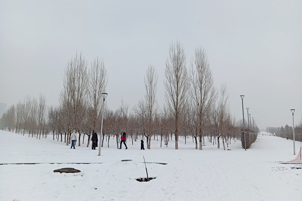 Στα λευκά η Φλώρινα: Κλειστά τα σχολεία τη Δευτέρα – Live εικόνα από την πόλη