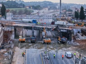 Θεσσαλονίκη: Κατεδαφίζεται η γέφυρα Πανοράματος για το FlyOver – 48ωρος αποκλεισμός και κυκλοφοριακές ρυθμίσεις