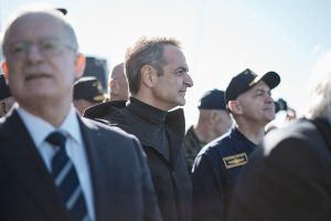 Μητσοτάκης για φρεγάτα «Κίμων»: Χρέος μου να παραδώσω μία πατρίδα πιο ασφαλή από ό,τι την παρέλαβα (video)