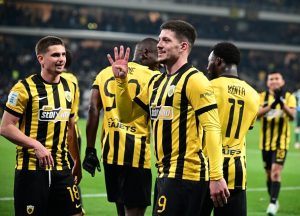 ΑΕΚ – Παναθηναϊκός 4-0: Με τέσσερα γκολ του Γιόβιτς η «Ένωση»