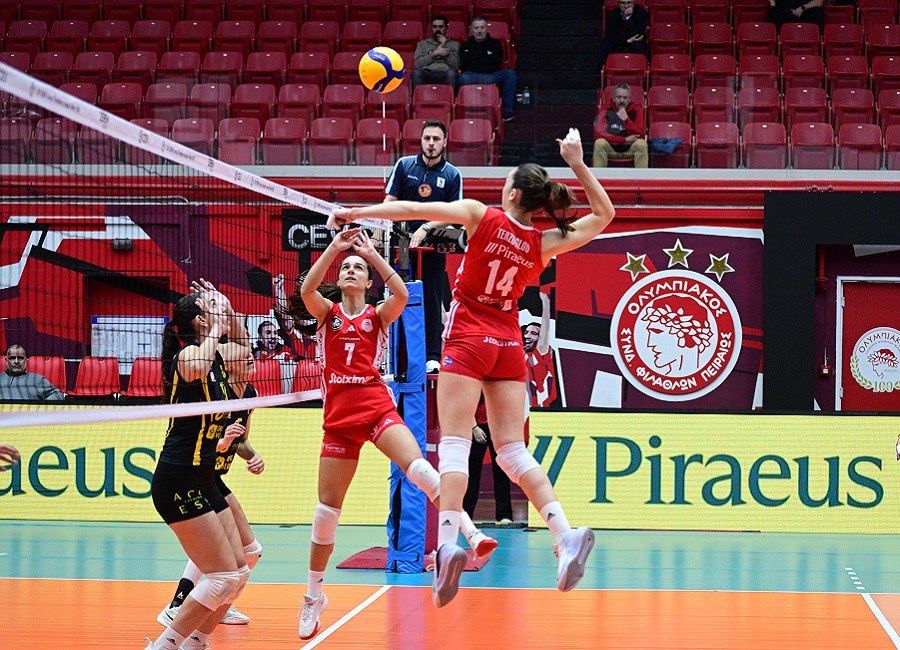 Ολυμπιακός – Άρης 3-0: Εύκολη νίκη για τις «ερυθρόλευκες»