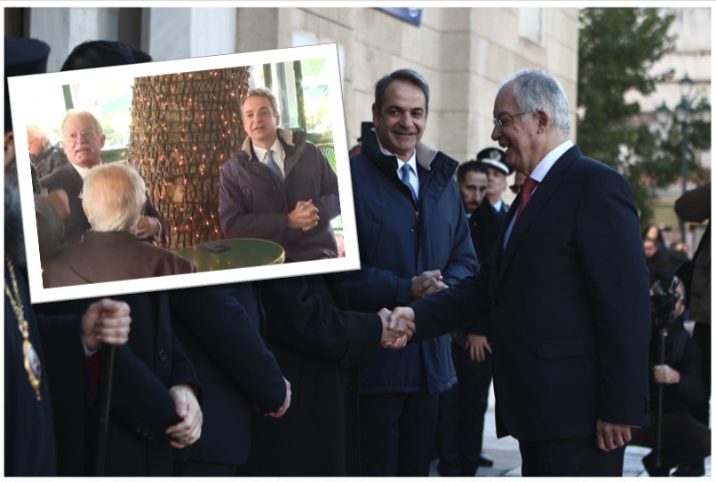 Κυριάκος Μητσοτάκης – Κωνσταντίνος Τασούλας: Στον πρώτο πολιτικό καφέ της χρονιάς στο Κολωνάκι