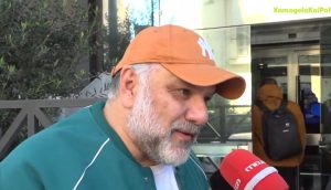 Γρ. Αρναούτογλου: Δεν έχω βρει ακόμα τις λέξεις για το τηλεοπτικό τέλος του Γιώργου Παπαδάκη