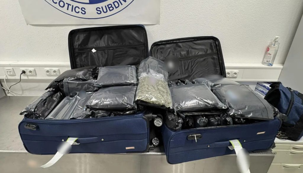 Από το αεροδρόμιο στο κρατητήριο: Τρεις γυναίκες με 73 κιλά skunk στο «Ελ. Βενιζέλος»