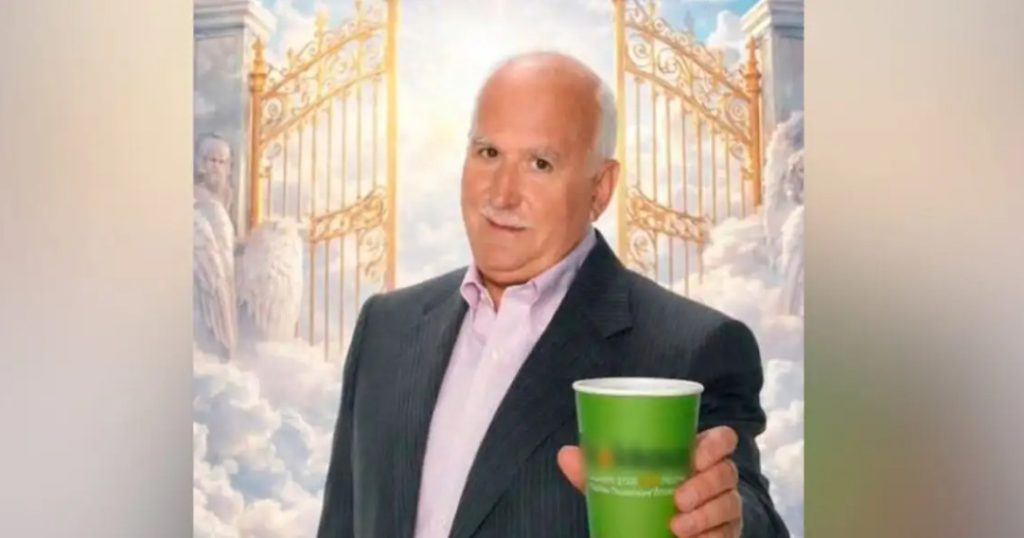 Γιώργος Παπαδάκης: Αντιδράσεις με διαφήμιση καφετέριας που τον δείχνει να «σερβίρει» καφέ στον Παράδεισο – Τι είπε ο ιδιοκτήτης