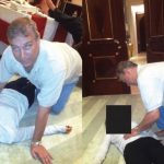 Σκάνδαλο Έπσταϊν – Νέες φωτογραφίες: Ο πρίγκιπας Άντριου σκύβει πάνω από γυναίκα ξαπλωμένη στο πάτωμα