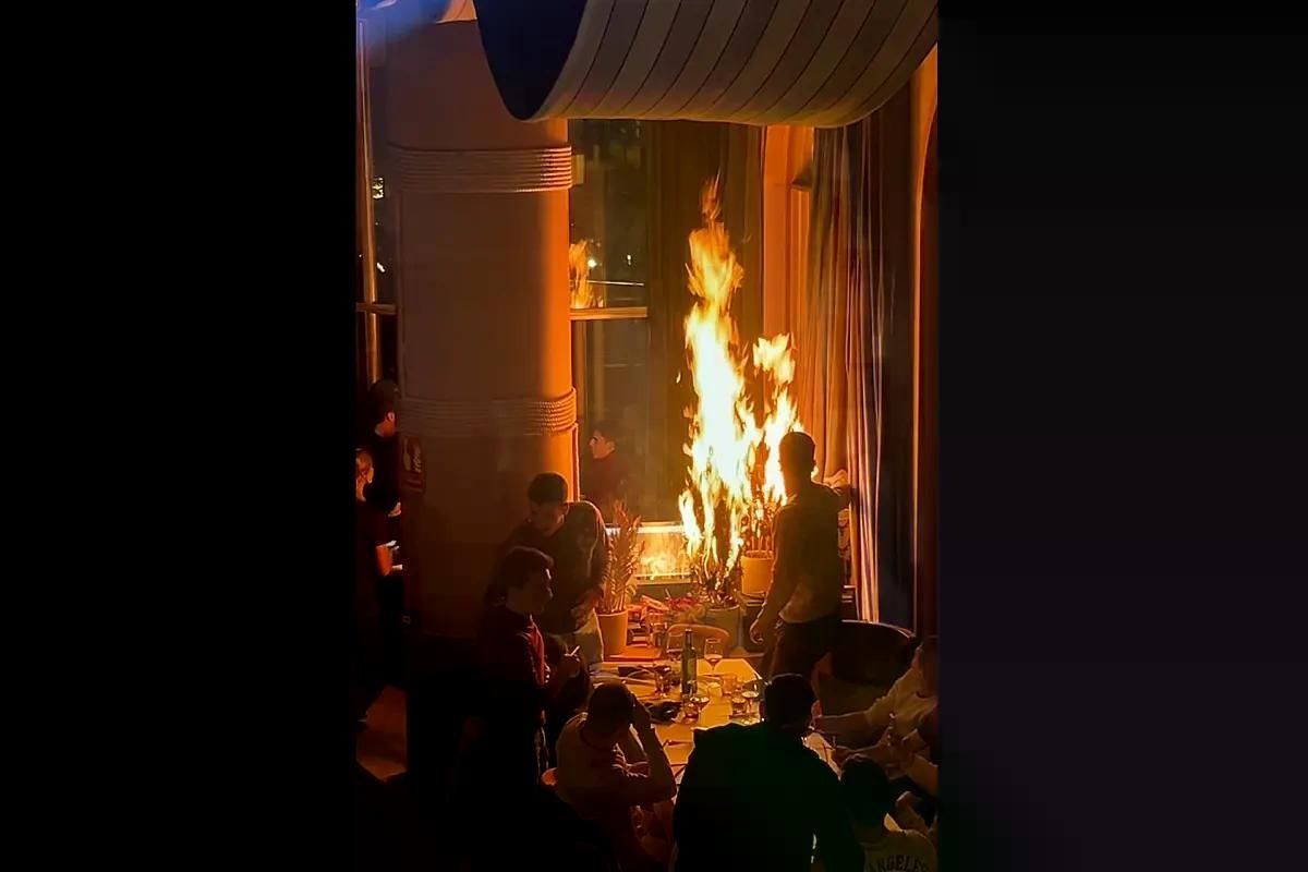 &Tau;&rho;ό&mu;&omicron;&sigmaf; &sigma;&tau;&eta;&nu; &Iota;&sigma;&pi;&alpha;&nu;ί&alpha;: &Pi;&alpha;&rho;&rsquo; &omicron;&lambda;ί&gamma;&omicron;&nu; &nu;έ&omicron; &laquo;&Kappa;&rho;&alpha;&nu; &Mu;&omicron;&nu;&tau;&alpha;&nu;ά&raquo; &ndash; &Phi;&omega;&tau;&iota;ά &alpha;&pi;ό &pi;&upsilon;&rho;&omicron;&tau;&epsilon;&chi;&nu;ή&mu;&alpha;&tau;&alpha; &sigma;&epsilon; &epsilon;&sigma;&tau;&iota;&alpha;&tau;ό&rho;&iota;&omicron; (video)