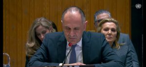 Παρέμβαση Γεραπετρίτη στο Σ.Α του ΟΗΕ: Η μελλοντική ανοικοδόμηση της Γάζας να εδράζεται σε νομιμοποιημένες δομές διακυβέρνησης