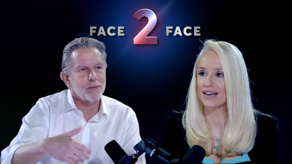 Ο Παύλος Γερουλάνος την Κυριακή στο “Face 2 Face” με την Κατερίνα Παναγοπούλου
