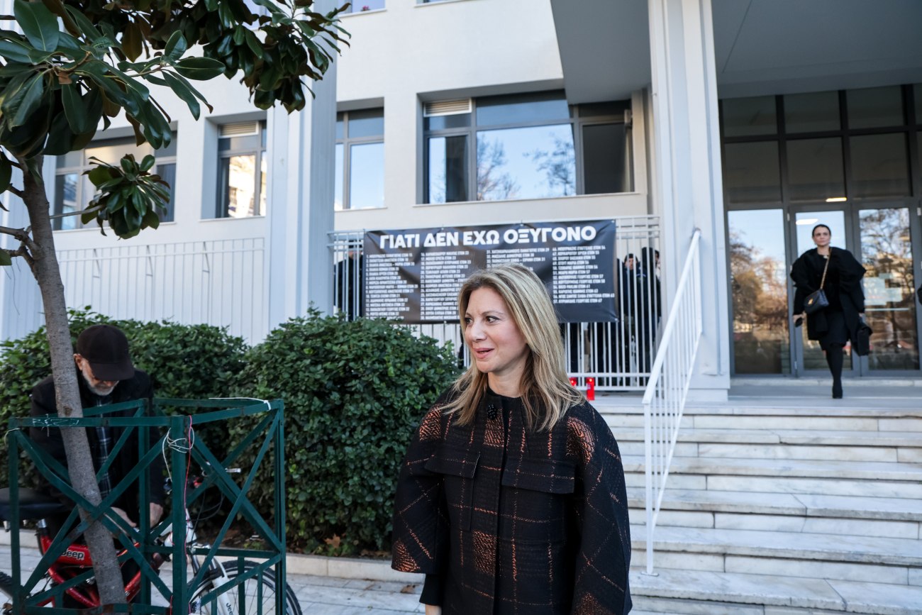 &Omicron; &sigma;&upsilon;&nu;ή&gamma;&omicron;&rho;&omicron;&sigmaf; &tau;&omicron;&upsilon; &alpha;&nu;&alpha;&gamma;&nu;ώ&sigma;&tau;&eta;: &laquo;&Gamma;&iota;&alpha;&tau;ί έ&chi;&epsilon;&tau;&epsilon; &pi;ά&psi;&epsilon;&iota; &nu;&alpha; &alpha;&nu;&alpha;&phi;έ&rho;&epsilon;&sigma;&tau;&epsilon; &sigma;&tau;&eta;&nu; &kappa;&upsilon;&rho;ί&alpha; &Mu;&alpha;&rho;ί&alpha; &Kappa;&alpha;&rho;&upsilon;&sigma;&tau;&iota;&alpha;&nu;&omicron;ύ;&raquo;.