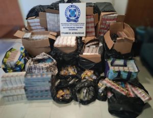 Άνδρας συνελήφθη στη Θεσσαλονίκη έχοντας στην κατοχή του πάνω από 100.000 λαθραία τσιγάρα