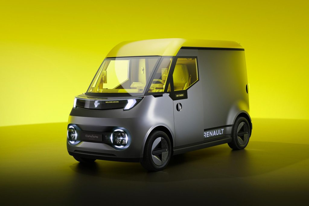 Renault Estafette Concept: To μελλοντικό εργαλείο του μεταφορέα θα μπαίνει στην πρίζα