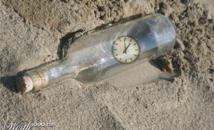 Κλείνοντας στη φιάλη το τελώνιο του χρόνου