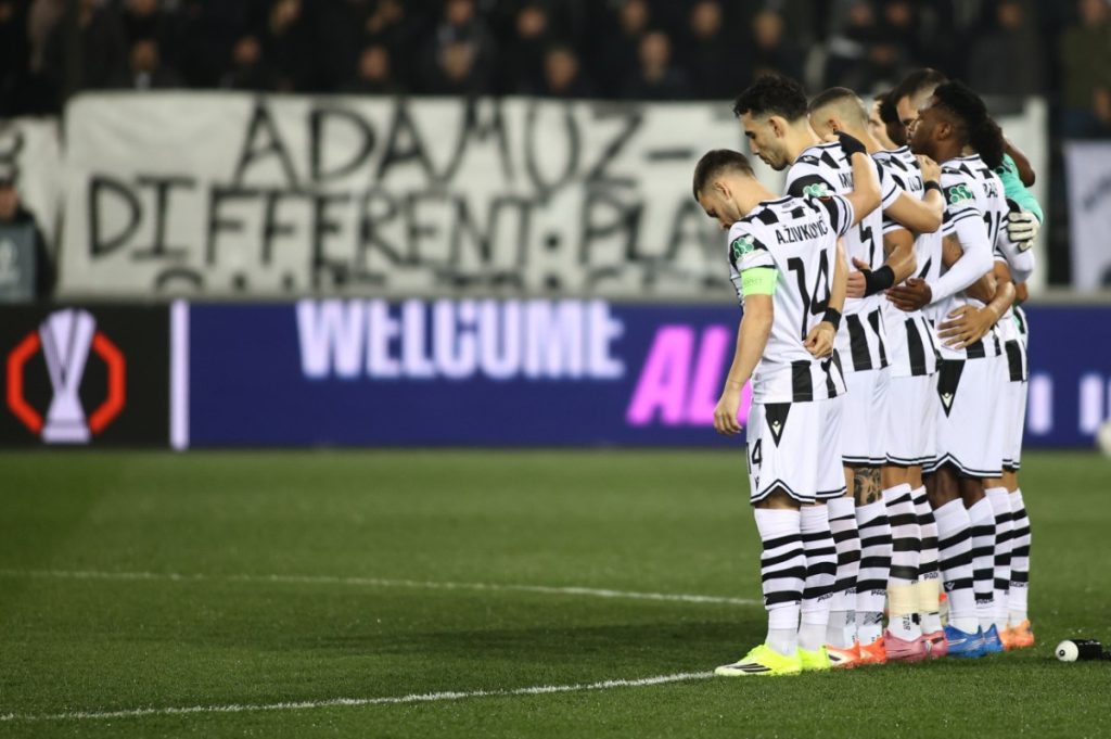 Συγχαρητήρια της Μπέτις για το πανό «Αδαμούθ, Τέμπη»