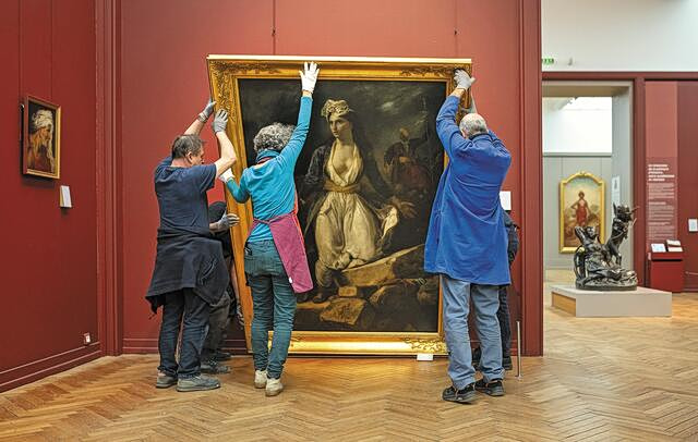 Σοφί Μπαρτελεμί στα «ΝΕΑ»: Περιμένοντας την «Ελλάδα» του Ντελακρουά στο Μεσολόγγι