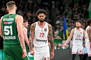 Η Βαθμολογία της EuroLeague μετά την ήττα του Ολυμπιακού