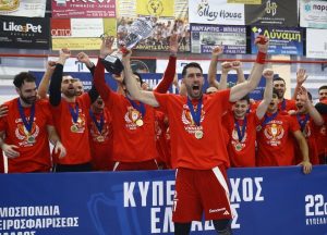 Ολυμπιακός: Έφτασε τους 340 τίτλους στα ομαδικά αθλήματα μετά την κατάκτηση του Κυπέλλου Χάντμπολ Ανδρών