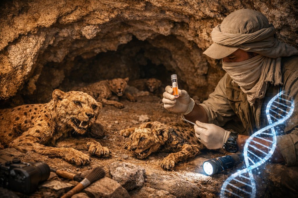 Σοκ στη Σαουδική Αραβία: Μουμιοποιημένα τσιτάχ αποκαλύπτουν χαμένη γενετική γραμμή 4.000 ετών