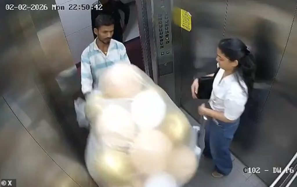 Φλεγόμενη έκρηξη σε ασανσέρ από… μπαλόνια πάρτι – Δείτε το σοκαριστικό βίντεο