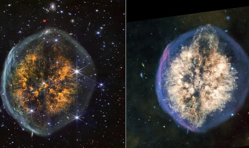 Ένα άστρο πεθαίνει και αφήνει πίσω του έναν «κοσμικό εγκέφαλο» – Το μυστήριο στο κέντρο του νεφελώματος