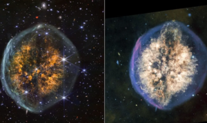 Ένα άστρο πεθαίνει και αφήνει πίσω του έναν «κοσμικό εγκέφαλο» – Το μυστήριο στο κέντρο του νεφελώματος