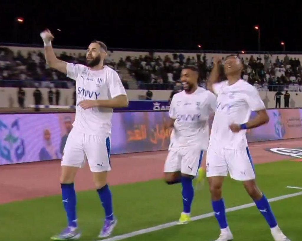 Ιδανικό ξεκίνημα για Μπενζεμά: Γκολάρα στα πρώτα 30 λεπτά με την Αλ Χιλάλ (video)