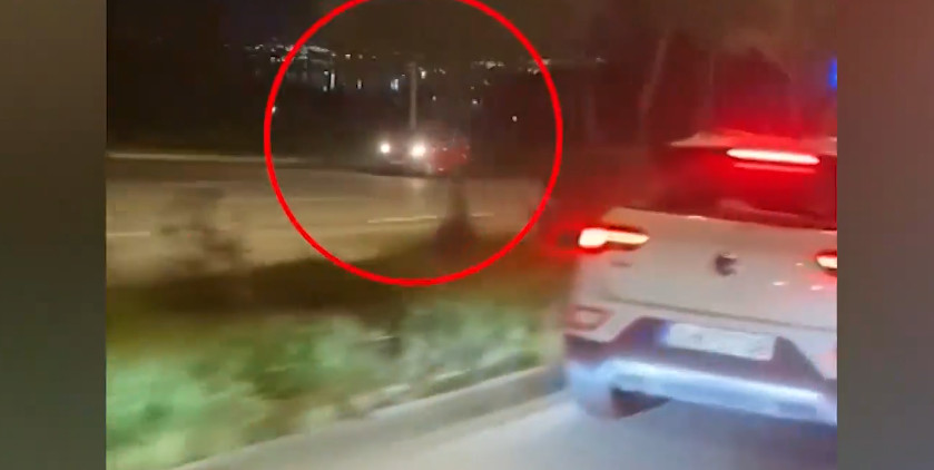 Αδιανόητο περιστατικό στη λεωφόρο Σχιστού: Οδηγός κινείται στο αντίθετο ρεύμα με την…. όπισθεν στη ΛΕΑ