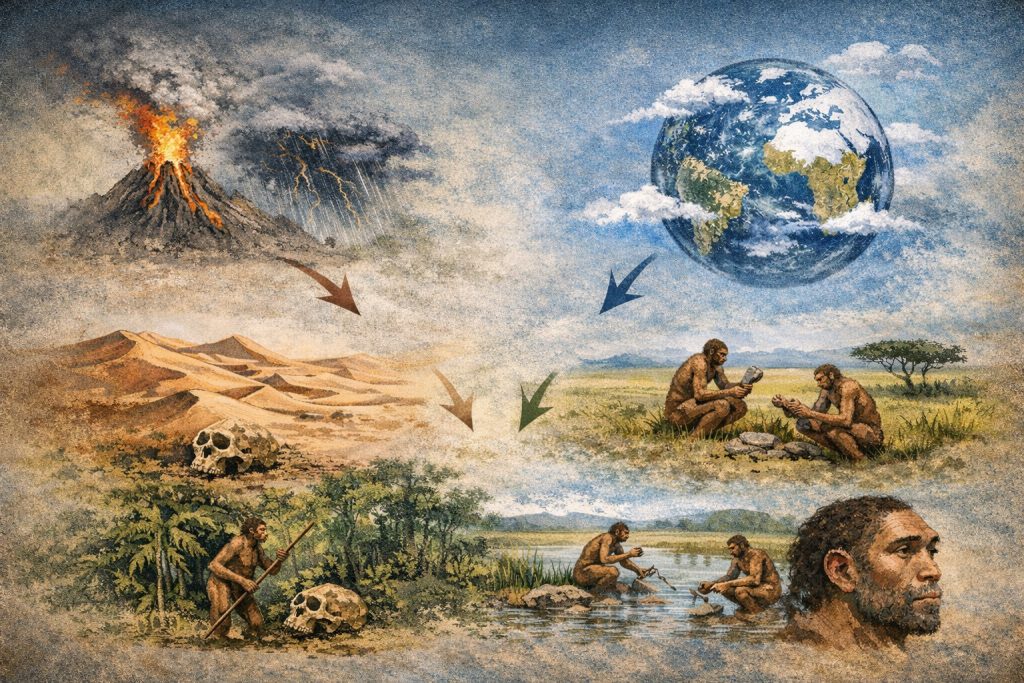 Νέα δεδομένα: Οι παγετώνες που κάλυψαν τη Γη και διαμόρφωσαν την εξέλιξη του ανθρώπου