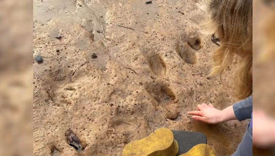 Σοκ στη Σκωτία: Ρωμαϊκά αποτυπώματα 2.000 ετών εμφανίστηκαν και χάθηκαν σε 48 ώρες (video)