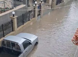 «Βούλιαξε» η Λήμνος από την κακοκαιρία – Πλημμύρισαν σπίτια και κομβικά σημεία στο νησί