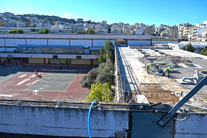 Εργασίες ανακαίνισης σχολείου Ανακαίνιση σχολικού κτιρίου