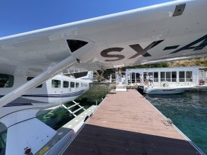 Δήμαρχος και φορείς της Σκύρου πιέζουν για την αδειοδότηση των πτήσεων υδροπλάνων στο νησί