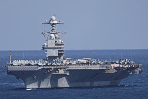 New York Times: Στις φλόγες για 30 ώρες το αεροπλανοφόρο USS Gerald R. Ford – Οι ναύτες κοιμούνται σε δάπεδα και τραπέζια