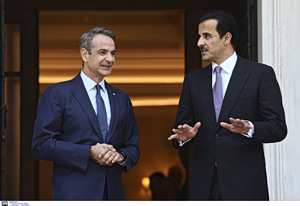 Τηλεφωνική επικοινωνία Μητσοτάκη με τον εμίρη του Κατάρ – Τι συζήτησαν