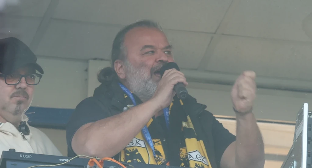 Η ομιλία του Μάριου Ηλιόπουλου από τα μεγάφωνα του Πανθεσσαλικού (vid)