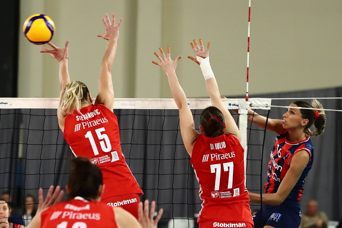 &Omicron;&lambda;&upsilon;&mu;&pi;&iota;&alpha;&kappa;ό&sigmaf; &ndash; &Pi;&alpha;&nu;&iota;ώ&nu;&iota;&omicron;&sigmaf; Betsson 1-3: &Sigma;&tau;&omicron;&nu; &tau;&epsilon;&lambda;&iota;&kappa;ό &tau;&omicron;&upsilon; &Kappa;&upsilon;&pi;έ&lambda;&lambda;&omicron;&upsilon; &omicron;&iota; &Kappa;&upsilon;&alpha;&nu;έ&rho;&upsilon;&theta;&rho;&epsilon;&sigmaf;