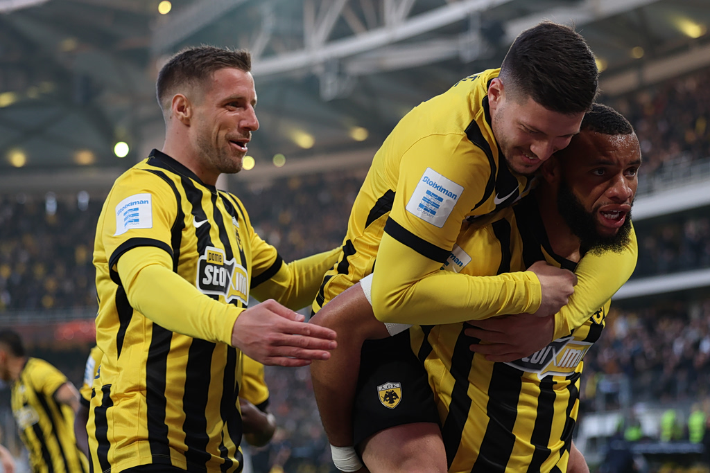 ΑΕΚ – ΑΕΛ Novibet 1-0: Νίκη με Μουκουντί και επιστροφή στην κορυφή