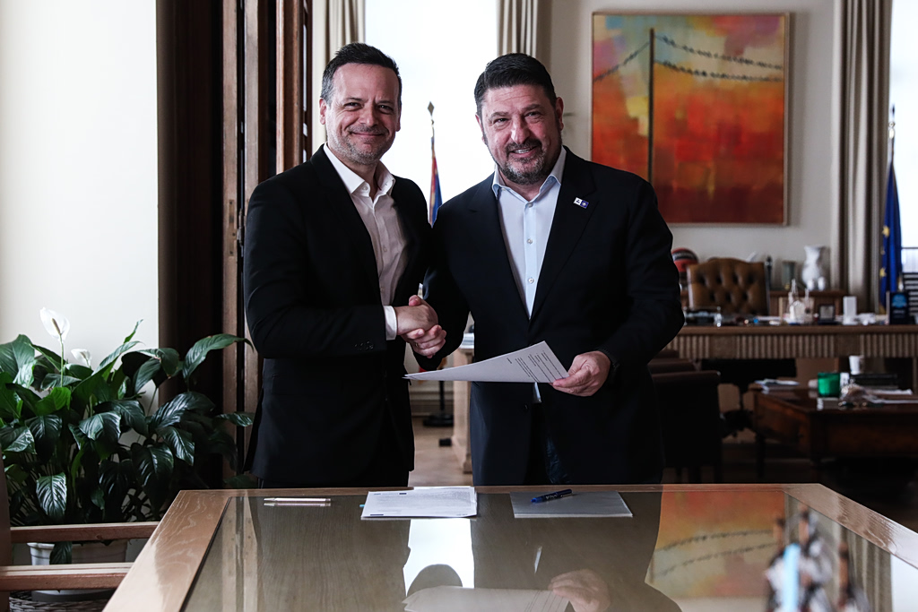 Συνάντηση Νίκου Χαρδαλιά – Χάρη Δούκα για την Αθήνα: «Ξεκινούν εμβληματικά έργα»