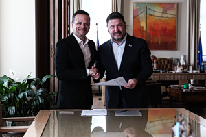 Συνάντηση Νίκου Χαρδαλιά – Χάρη Δούκα για την Αθήνα: «Ξεκινούν εμβληματικά έργα»