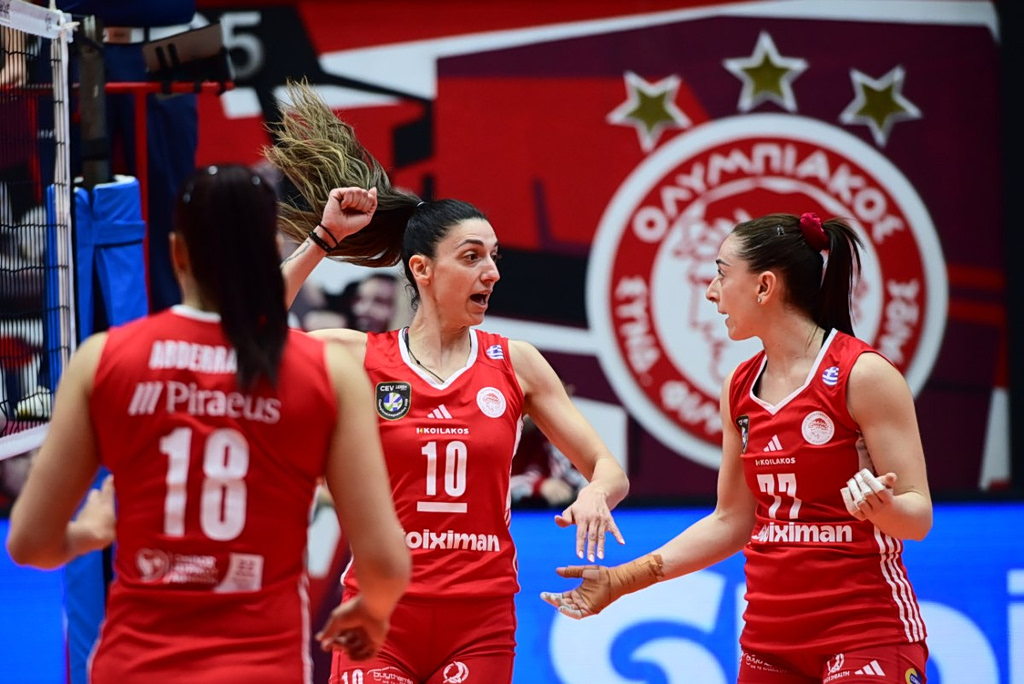 Ολυμπιακός – ΑΟ Θήρας 3-2: Πήραν το τάι μπρέικ και τη νίκη οι «ερυθρόλευκες»