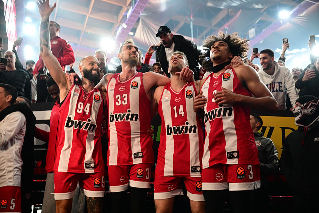 Η βαθμολογία της Euroleague: «Φουλ» για τετράδα ο Ολυμπιακός