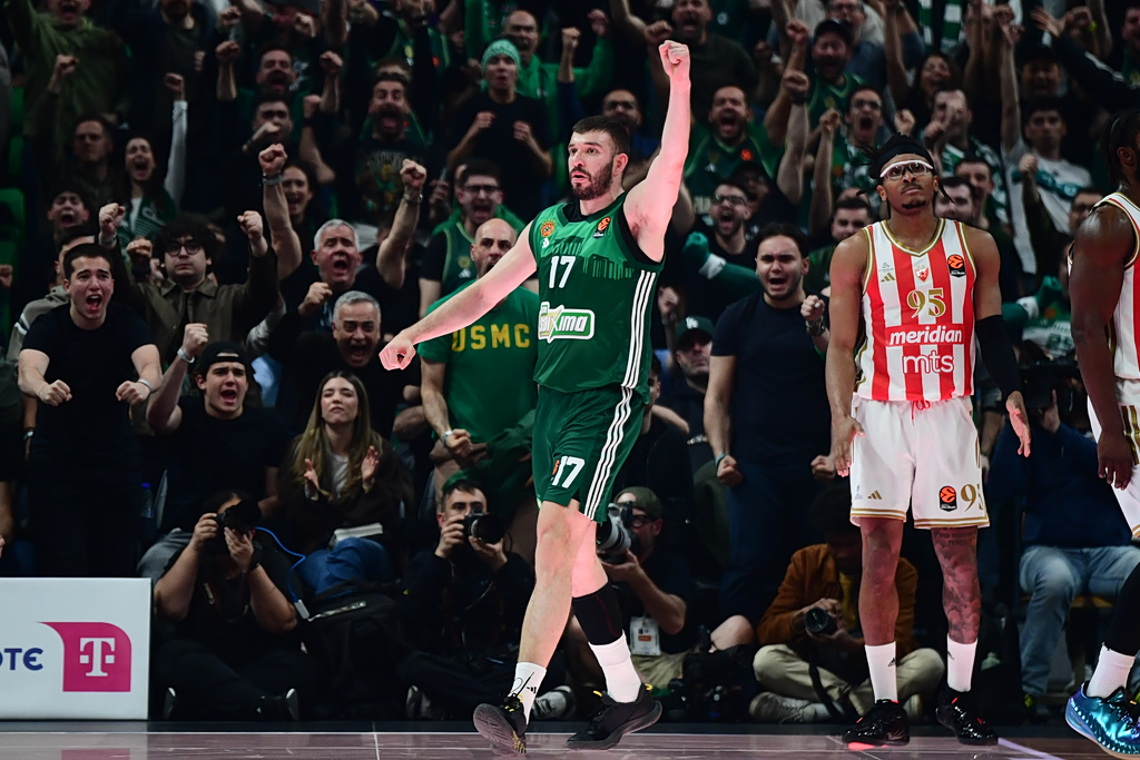 Παναθηναϊκός AKTOR – Ερυθρός Αστέρας 82-74: Νίκη «ανάσα» για τους πράσινους