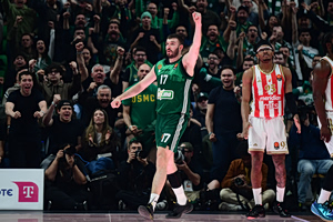 Παναθηναϊκός AKTOR – Ερυθρός Αστέρας 82-74: Νίκη «ανάσα» για τους πράσινους