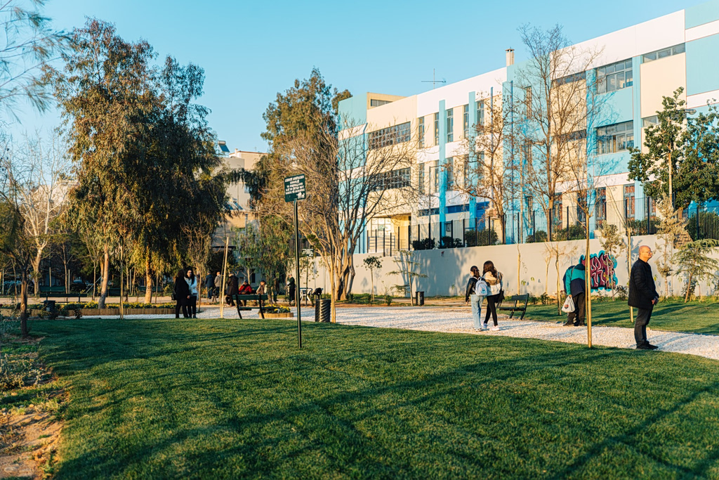 Νέο πάρκο στη Θερμίδα: Ζωντάνεψε ένας αναξιοποίητος χώρος στη Ριζούπολη