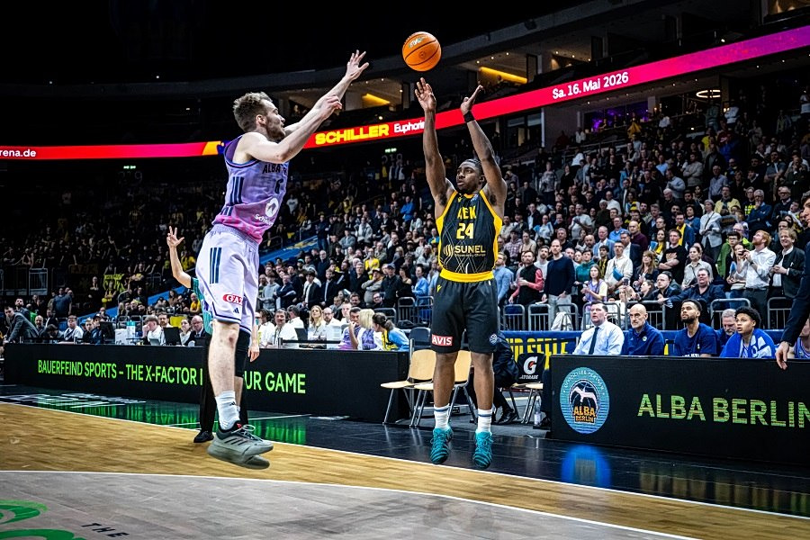 Άλμπα Βερολίνου – ΑΕΚ 88-93: Νίκησε στην παράταση και στους «8» θα έχει πλεονέκτημα έδρας