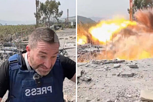 Βίντεο ντοκουμέντο από Λίβανο: Πύραυλος σκάει δίπλα σε ρεπόρτερ σε ζωντανή σύνδεση