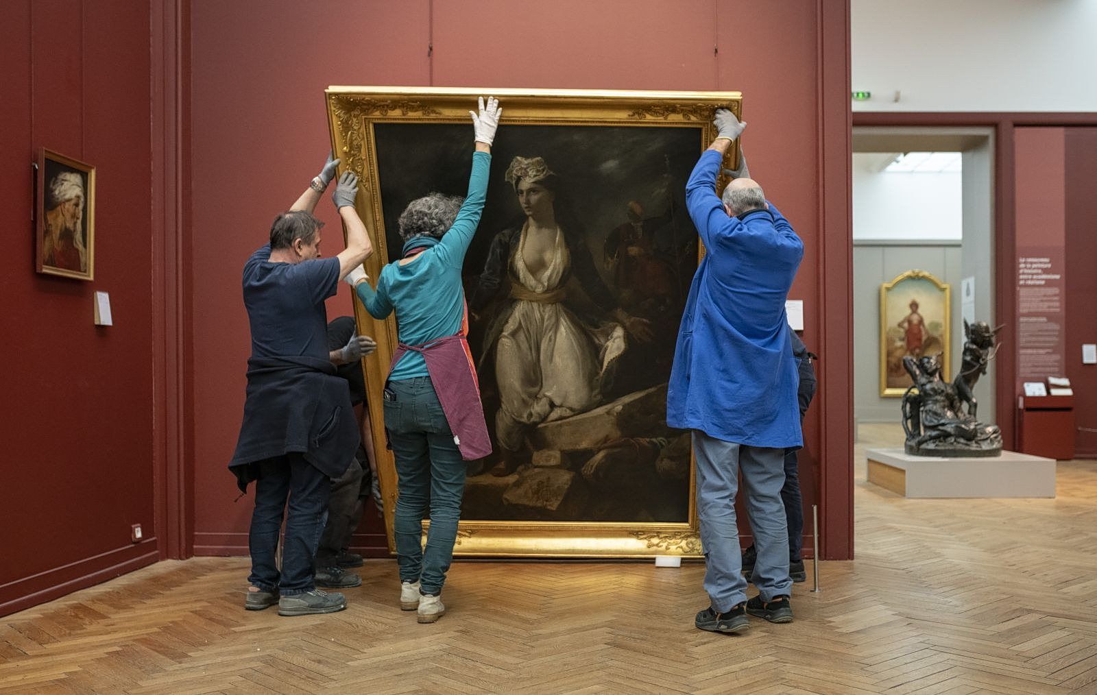 Μεταφορά έργου Ντελακρουά 2