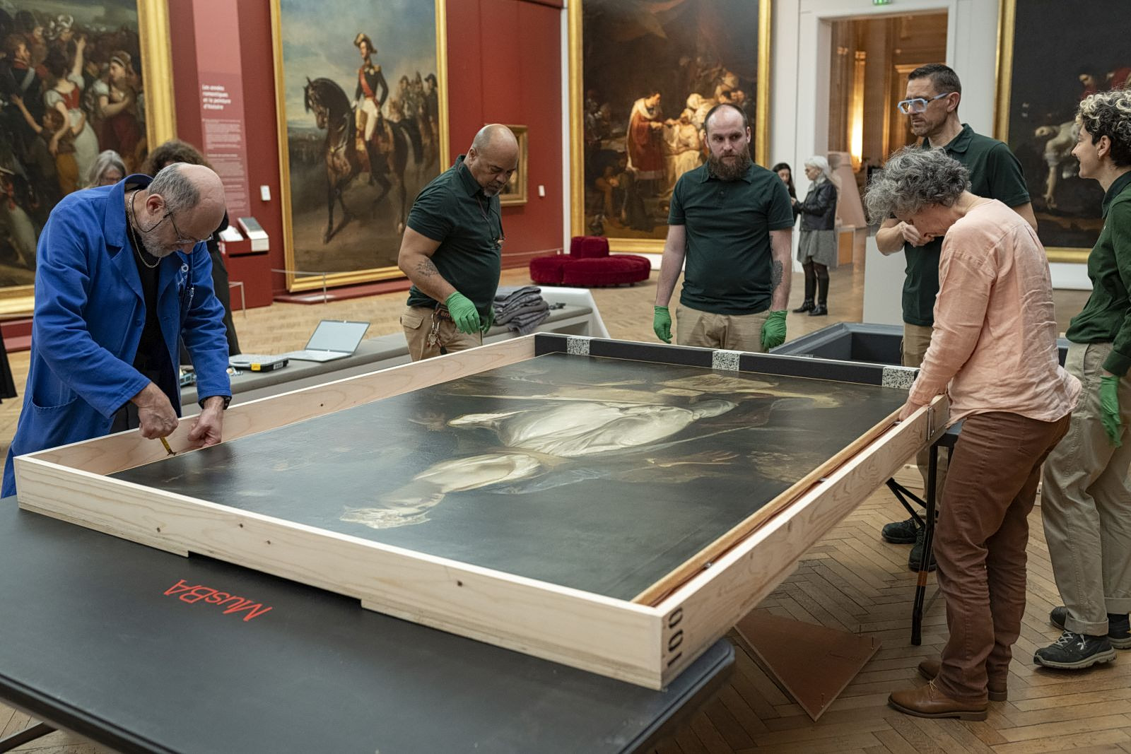 Μεταφορά έργου Ντελακρουά 3