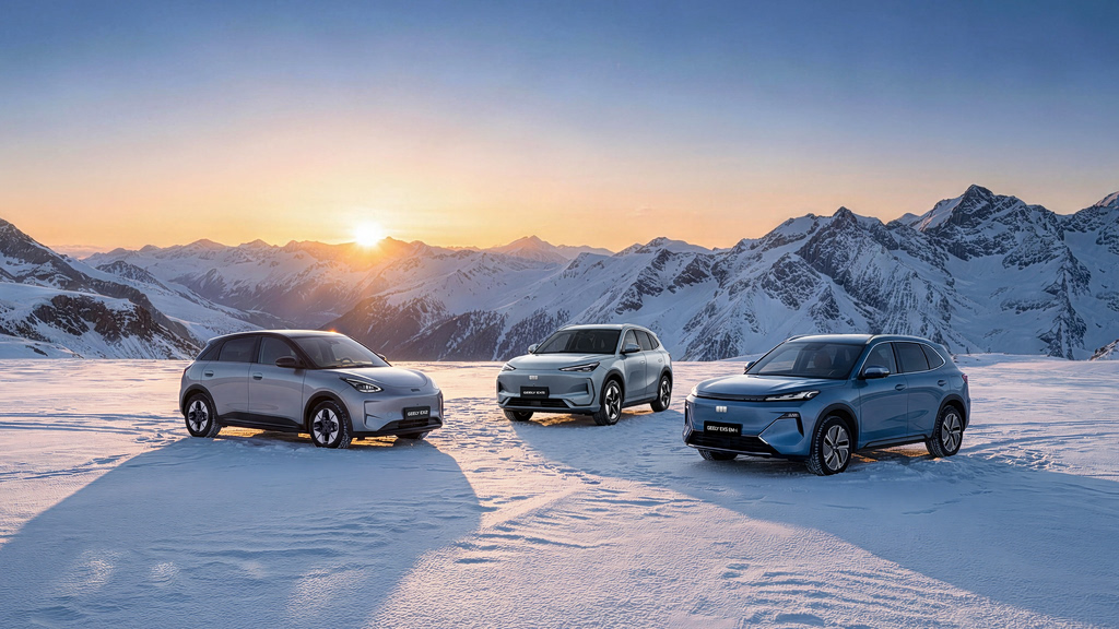 Geely: Εξι μοντέλα Starray EM-i σε μια σκληρή δοκιμασία 1.000 χλμ